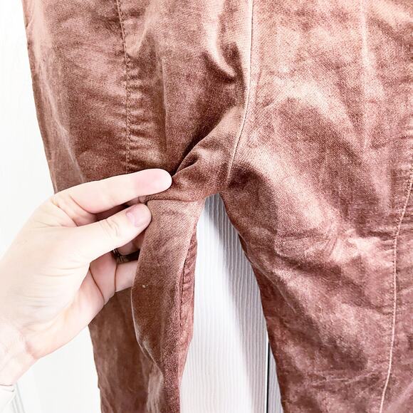 Anthropologie The Essential Velvet Slim Trousers - Picture 7 of 9